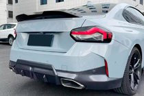 BMW serija 2 G42 2021– MP-Style spojler (črna visok sijaj) fotografija 2