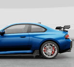 BMW serija 2 G42 2021– Spojler V7 (črna visok sijaj) fotografija 4