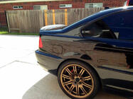 BMW serija 3 E46 1998–2006 CSL-stilski spojler (za Coupe, karbon) fotografija 5