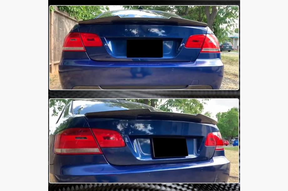 BMW serija 3 E92/E93 2006–2013 Spojler M4-Style V2 (za E92, karbon) Fotografija 4