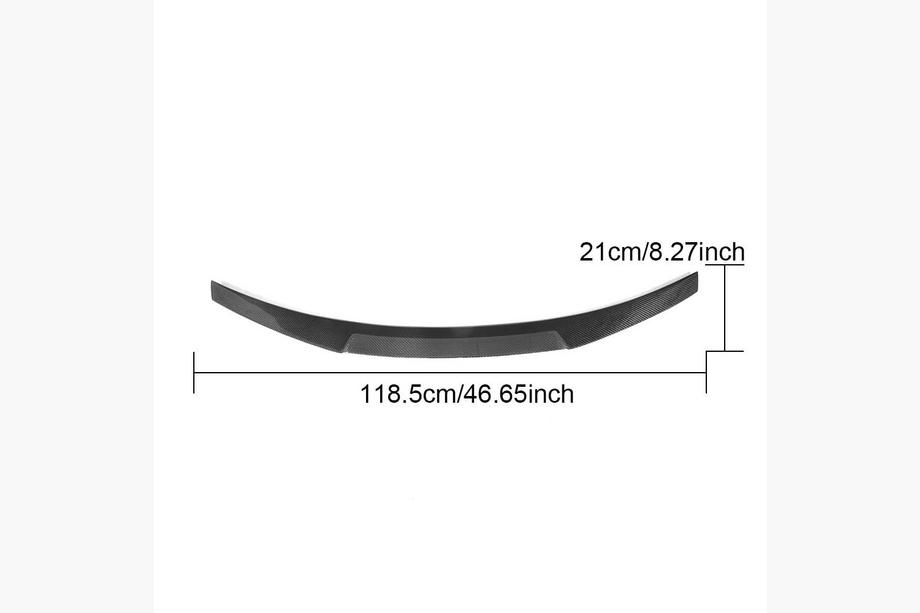 BMW serija 3 E92/E93 2006–2013 Spojler M4-Style V2 (za E92, karbon) Fotografija 6
