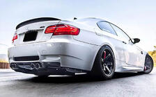 BMW serija 3 E90/E91 2005–2011 Zadnji spojler prtljažnih vrat iz karbona V5 (Coupe) fotografija 3