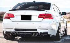 BMW serija 3 E90/E91 2005–2011 Zadnji spojler prtljažnih vrat iz karbona V5 (Coupe) fotografija 4