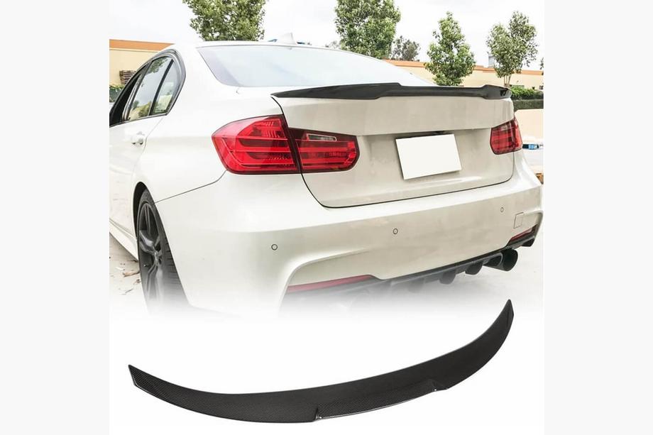 BMW serija 3 F30/F31 2012–2019 Spojler pokrova prtljažnika Carbon Look ABS (SD) Fotografija 1