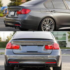 BMW serija 3 F30/F31 2012–2019 Spojler pokrova prtljažnika Črna sijaj ABS (SD) fotografija 2
