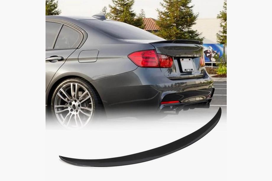BMW serija 3 F30/F31 2012–2019 Spojler pokrova prtljažnika Črna sijaj ABS (SD) Image