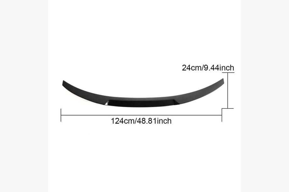 BMW serija 3 F30/F31 2012–2019 Spojler M4-Style V2 (za F30/F80, karbon) Fotografija 3