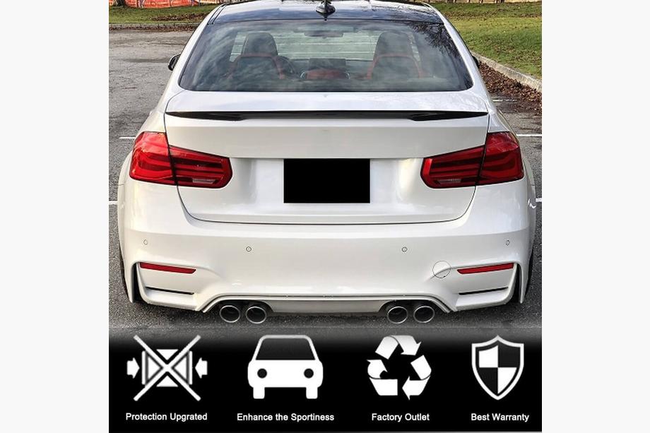 BMW serija 3 F30/F31 2012–2019 Spojler pokrova prtljažnika Karbon V16 (SD) Fotografija 2