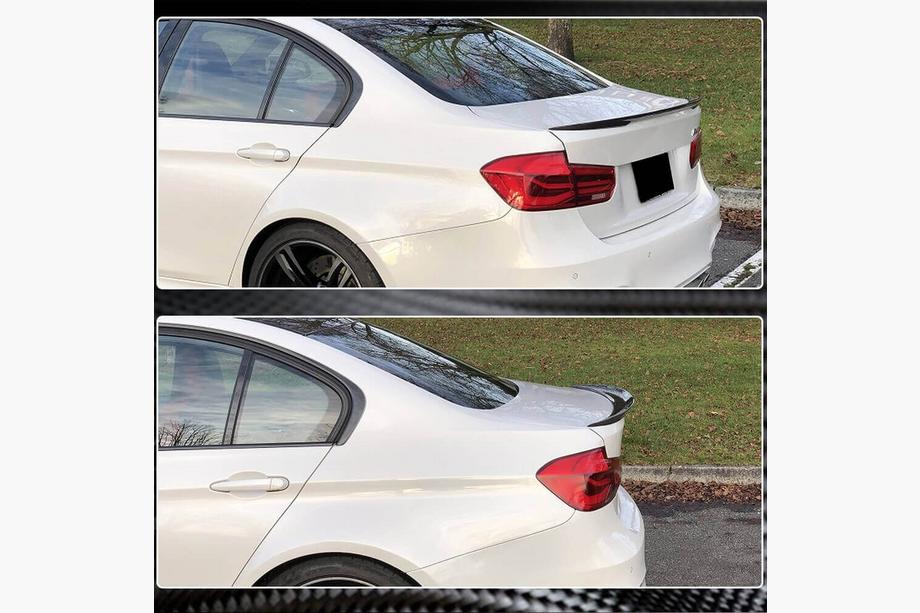 BMW serija 3 F30/F31 2012–2019 Spojler pokrova prtljažnika Karbon V16 (SD) Fotografija 3
