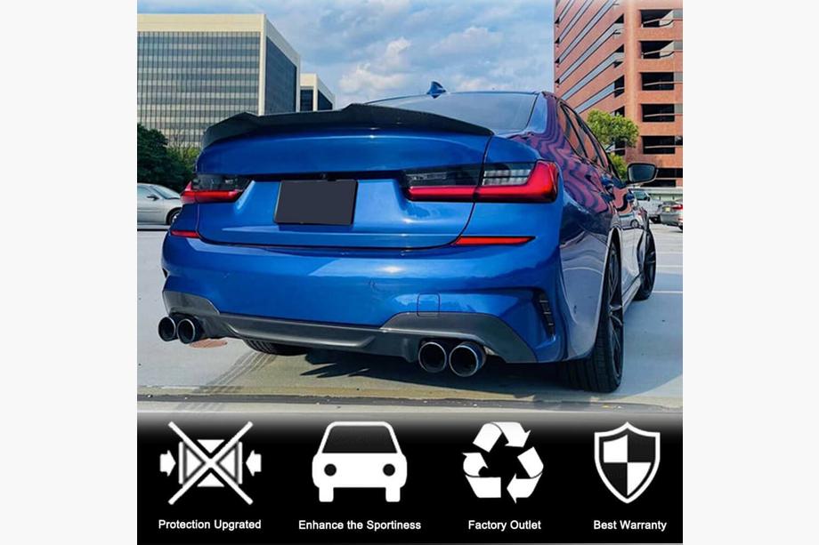 BMW serija 3 G20/G21 2018– Spojler PSM-Style V1 (za G20/G80, karbon) Fotografija 2