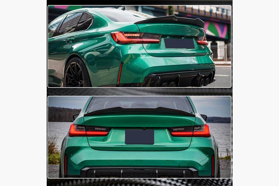 BMW serija 3 G20/G21 2018– Spojler PSM-Style V1 (za G20/G80, karbon) Fotografija 3