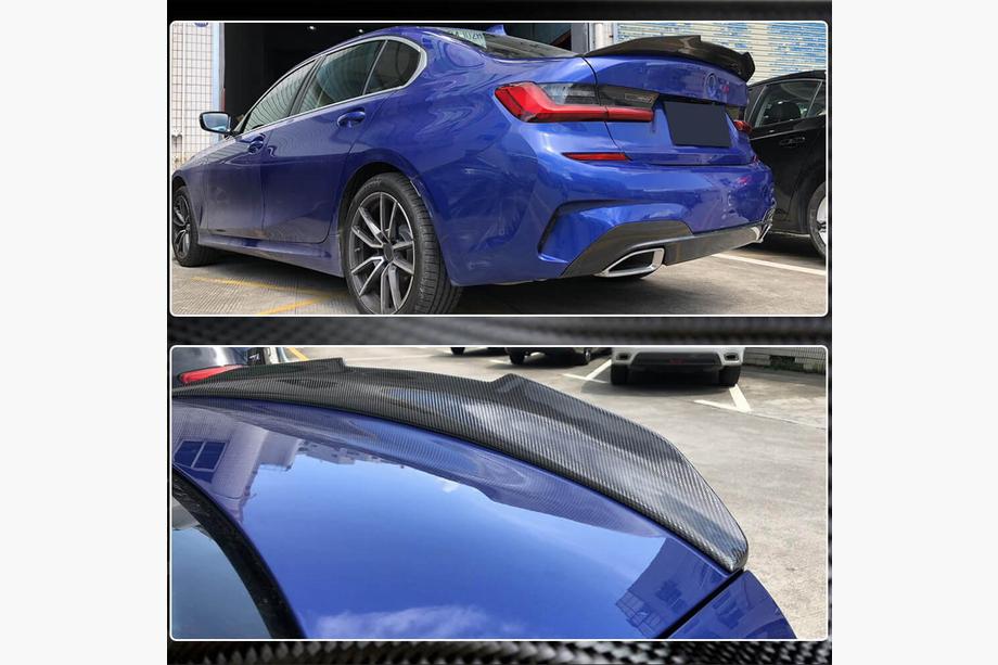 BMW serija 3 G20/G21 2018– Spojler PSM-Style V1 (za G20/G80, karbon) Fotografija 4