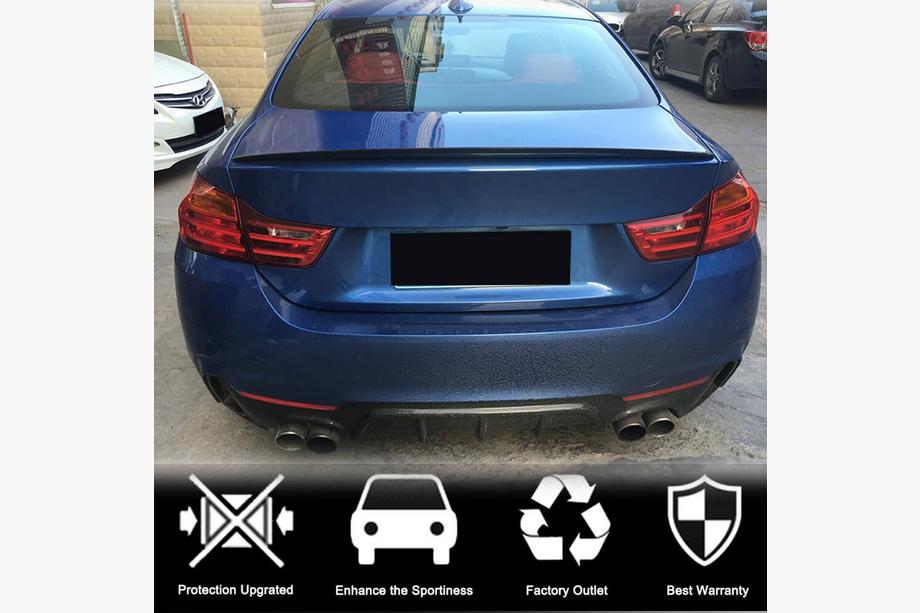 BMW serija 4 F32/F33/F36 2012–2020 Spojler pokrova prtljažnika FRP V9 (Coupe) Image
