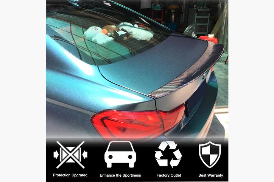BMW serija 4 F32/F33/F36 2012–2020 Spojler pokrova prtljažnika Carbon V2 (za F36) Fotografija 3