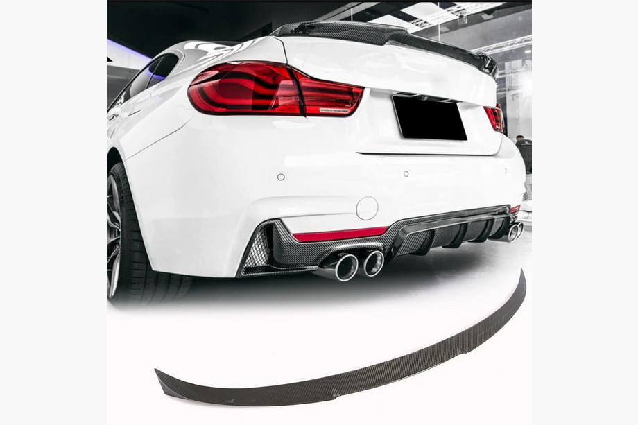 BMW serija 4 F32/F33/F36 2012–2020 Spojler pokrova prtljažnika Carbon V4 (za F36) Image