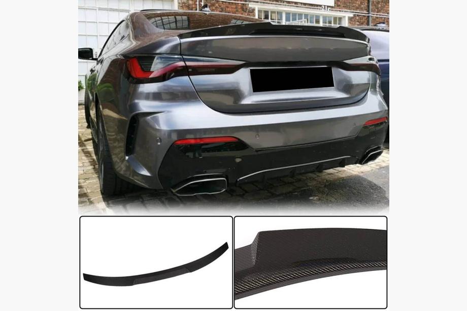 BMW serija 4 G22/23/26 2020– Spojler M4-Style V2 (za G22/G82, karbon) Fotografija 1