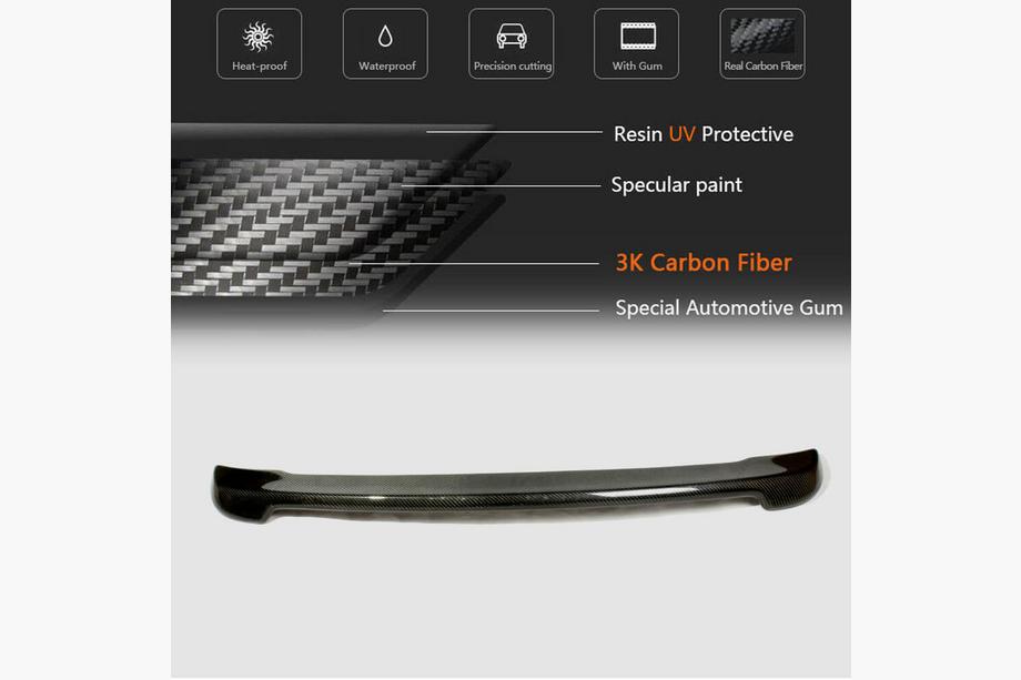 BMW Serija 5 E60/E61 2003–2010 Spojler (za SD, karbon) Fotografija 5