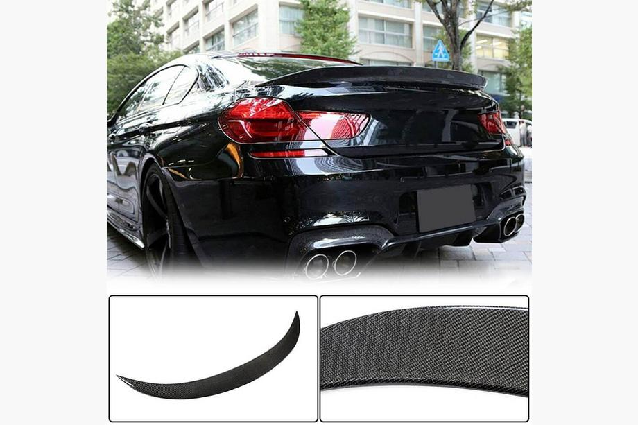 BMW serija 6 F12/F13/F06 2011–2018 Spojler pokrova prtljažnika Carbon V5 (za F06/F13) Fotografija 1
