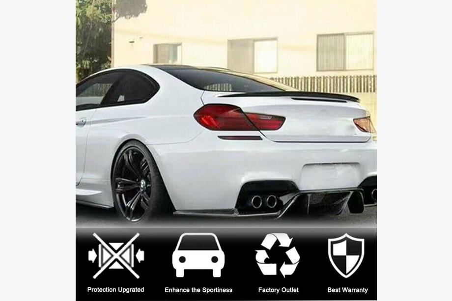 BMW serija 6 F12/F13/F06 2011–2018 Spojler pokrova prtljažnika Carbon V5 (za F06/F13) Fotografija 2