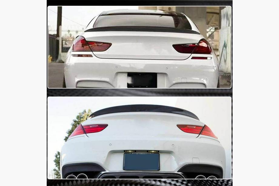 BMW serija 6 F12/F13/F06 2011–2018 Spojler pokrova prtljažnika Carbon V5 (za F06/F13) Fotografija 4