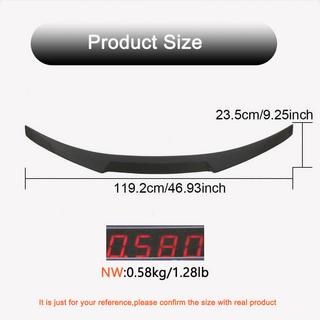 Zadnji spojler M4-Style V2 (za F82, karbon) BMW serija 4 F32/F33/F36 2012–2020 fotografija 4