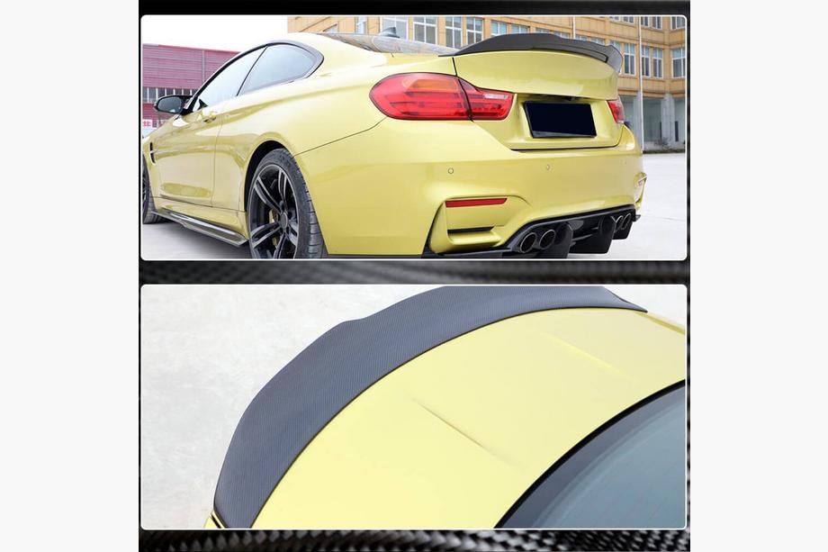 BMW serija 4 F32/F33/F36 2012–2020 Spojler pokrova prtljažnika Carbon V7 (za F82) Fotografija 3