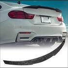 BMW serija 4 F32/F33/F36 2012–2020 Spojler pokrova prtljažnika Carbon V8 (za F82) fotografija 8