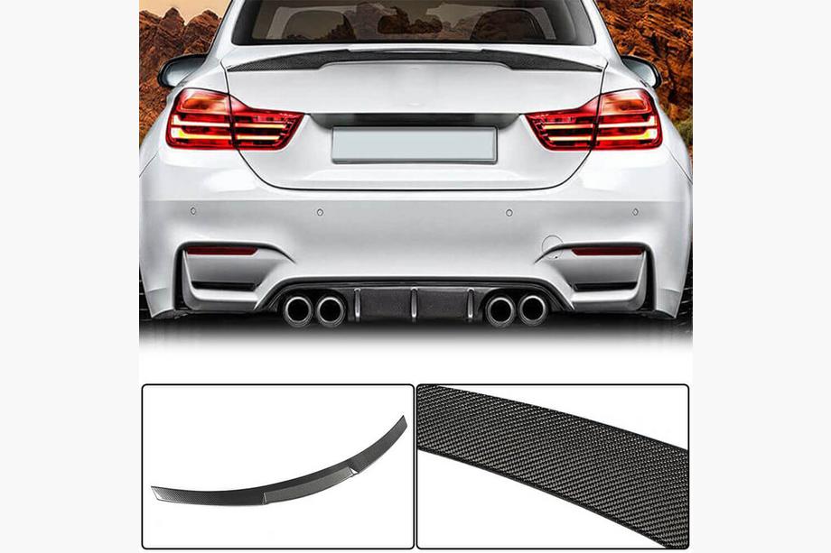 BMW serija 4 F32/F33/F36 2012–2020 Spojler pokrova prtljažnika Carbon V8 (za F82) Image