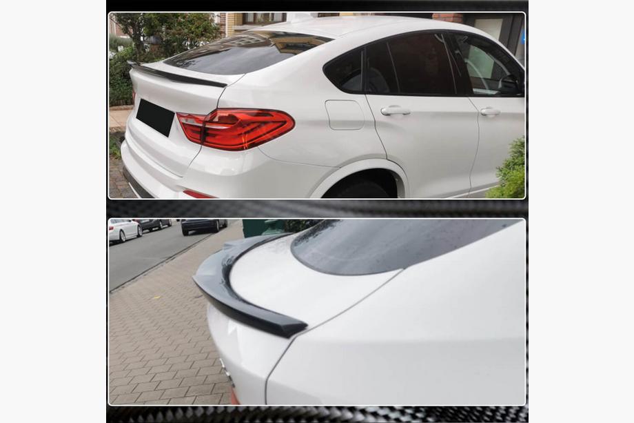 BMW X4 F26 2014–2018 Spojler pokrova prtljažnika FRP V5 Image