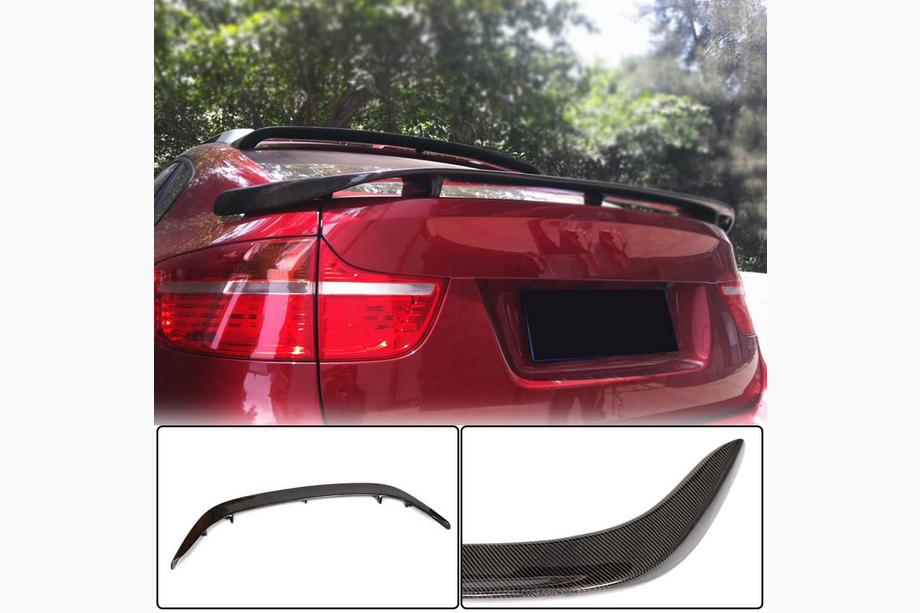BMW X6 E71 2008–2014 Spojler pokrova prtljažnika FRP V3 Image