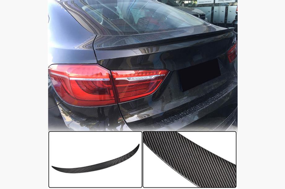 BMW X6 F16 2014–2019 Spojler pokrova prtljažnika Carbon V1 Image