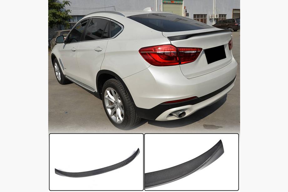 BMW X6 F16 2014–2019 Spojler pokrova prtljažnika Carbon V3 Image