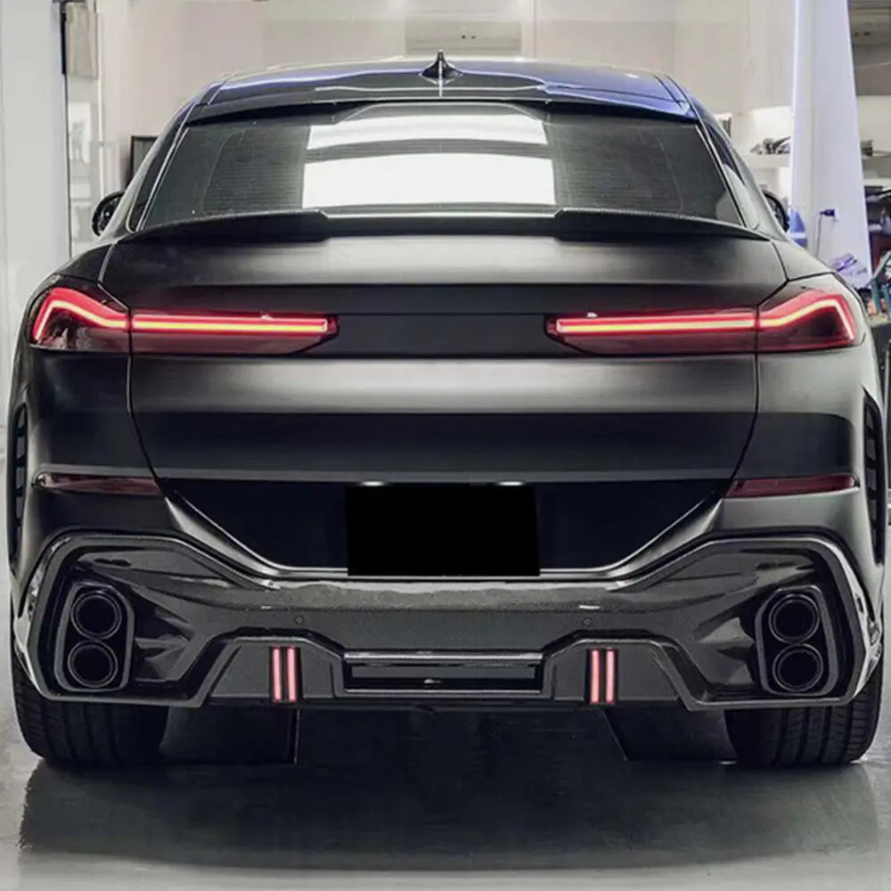 BMW X6 G06 2019–2027 Spojler pokrova prtljažnika Karbon V2 fotografija 3