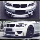 BMW serija 1 E81/E82/E87/E88 2004–2011 Sprednji lip spojler odbijača Lip V2 (za 1M E82, karbon) fotografija 4