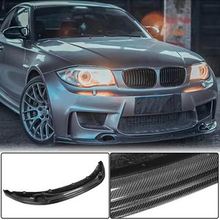 Sprednji lip spojler odbijača Lip V2 (za 1M E82, karbon) BMW serija 1 E81/E82/E87/E88 2004–2011 fotografija 1