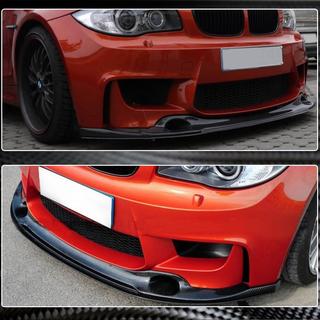 Sprednji lip spojler odbijača Lip V2 (za 1M E82, karbon) BMW serija 1 E81/E82/E87/E88 2004–2011 fotografija 3