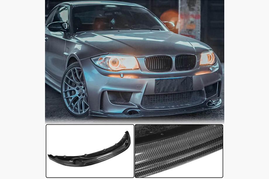 BMW serija 1 E81/E82/E87/E88 2004–2011 Sprednji lip spojler odbijača Lip V2 (za 1M E82, karbon) Image