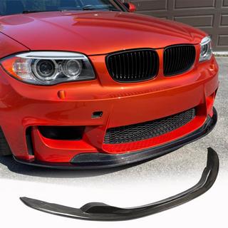 Sprednji lip spojler odbijača Lip V1 (za 1M E82, karbon) BMW serija 1 E81/E82/E87/E88 2004–2011 fotografija 1