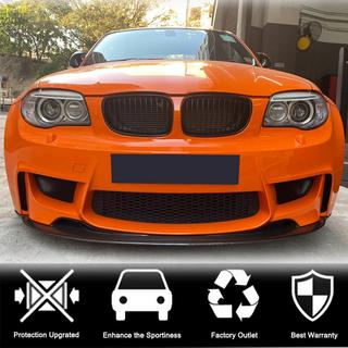Sprednji lip spojler odbijača Lip V1 (za 1M E82, karbon) BMW serija 1 E81/E82/E87/E88 2004–2011 fotografija 4