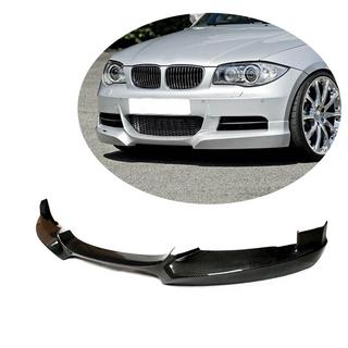 Sprednji lip spojler odbijača (za E82/E88 M-Sport, karbonska vlakna) BMW serija 1 E81/E82/E87/E88 2004–2011 fotografija 1