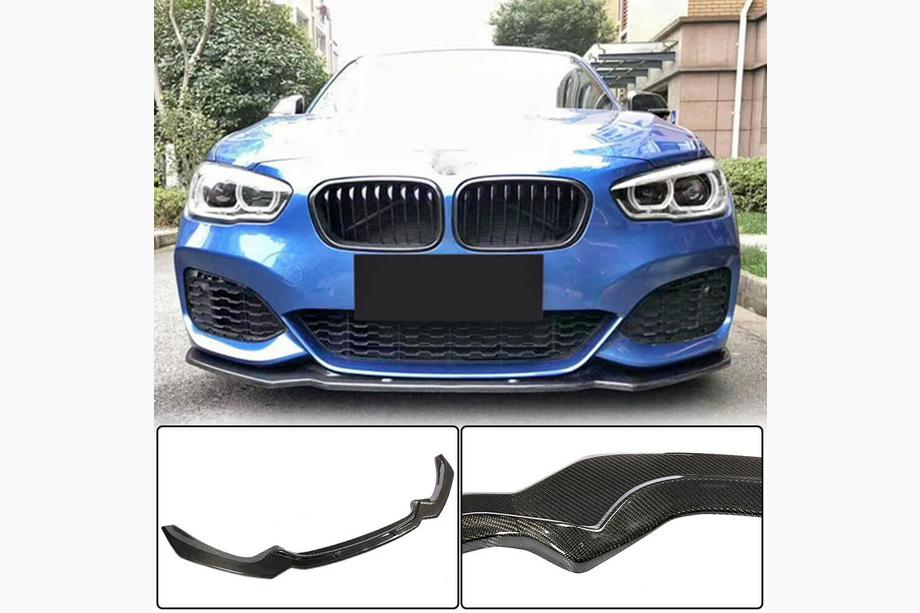 BMW serija 1 F20/F21 2011–2019 Lip spojler sprednjega odbijača Lip V1 (za M-Sport 2015-2019, karbon) Image