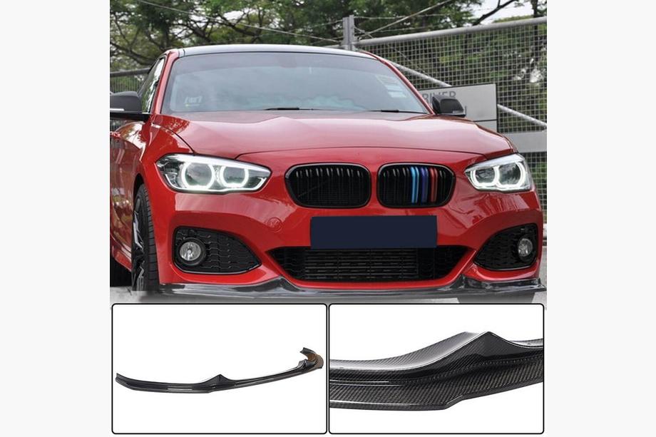 BMW serija 1 F20/F21 2011–2019 Lip spojler sprednjega odbijača Lip V3 (za M-Sport 2015-2019, karbon) Image