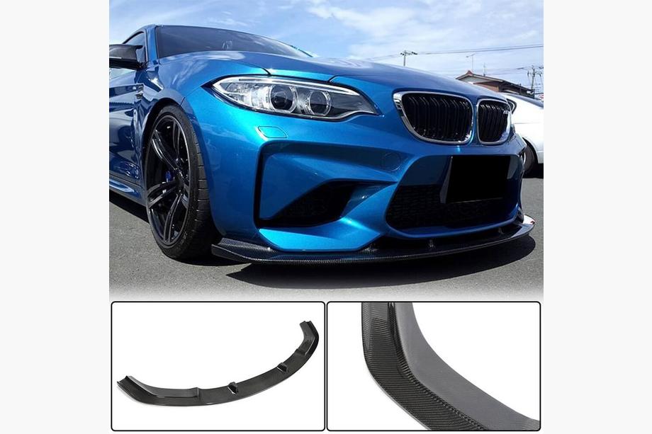 BMW serija 2 F22/F23 2014–2021 Lip spojler sprednjega odbijača Lip V6 (za F87 M2, karbon) Image