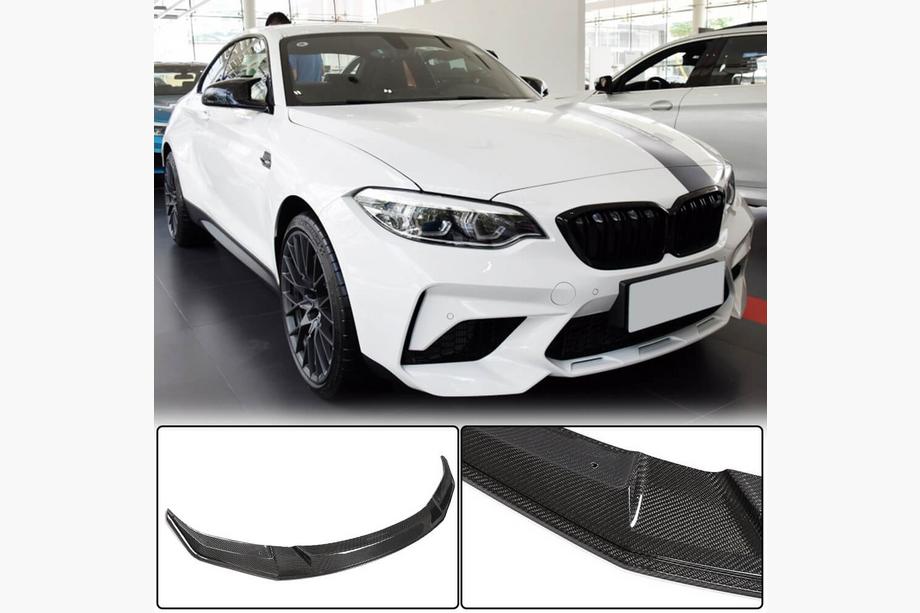 BMW serija 2 F22/F23 2014–2021 Sprednji lip spojler odbijača Lip V1 (za F87 M2 Competition, karbon) Image