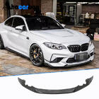 BMW serija 2 F22/F23 2014–2021 Sprednji lip spojler odbijača Lip V2 (za F87 M2 Competition, karbon) fotografija 1