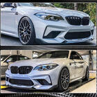 BMW serija 2 F22/F23 2014–2021 Sprednji lip spojler odbijača Lip V2 (za F87 M2 Competition, karbon) fotografija 2