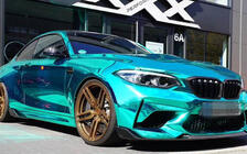 BMW serija 2 F22/F23 2014–2021 Sprednji lip spojler odbijača Lip V2 (za F87 M2 Competition, karbon) fotografija 8