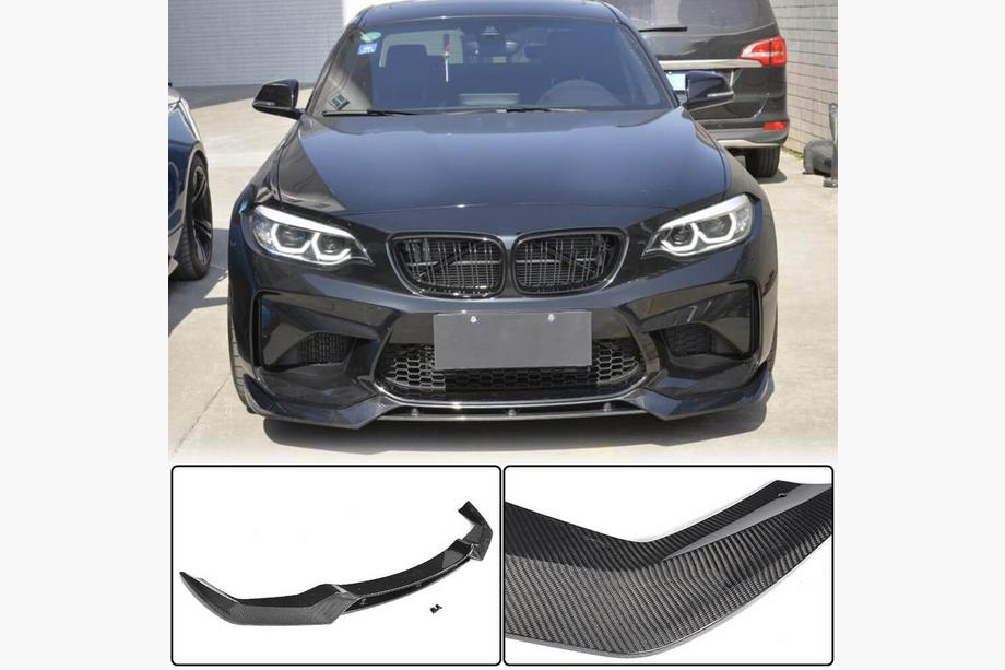BMW serija 2 F22/F23 2014–2021 Lip spojler prednjega odbijača Lip V2 (za F87 M2, karbon) Image