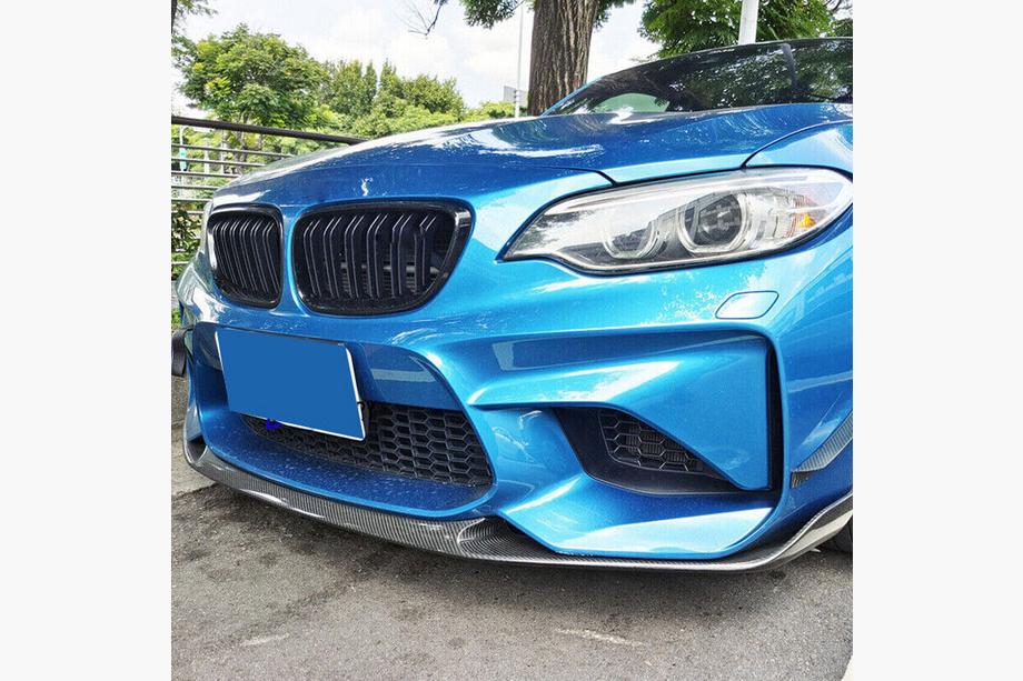 BMW serija 2 F22/F23 2014–2021 Sprednji lip Lip V9 (za F87, karbon) Fotografija 2