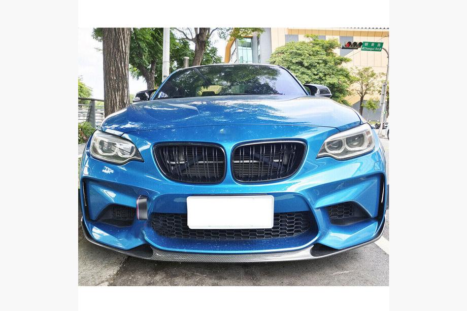BMW serija 2 F22/F23 2014–2021 Sprednji lip Lip V9 (za F87, karbon) Fotografija 3